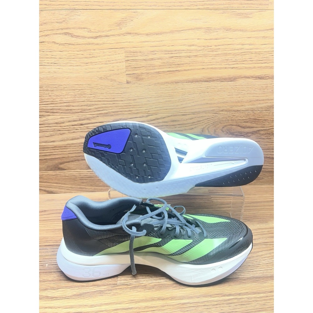Size 10.5 - adidas Adizero Boston 13 'Black Lime Burst' JQ1670 (Brand New) - Picture 3 of 7